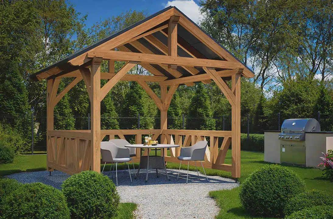 altana ogrodowa pergola zdjęcie dzień